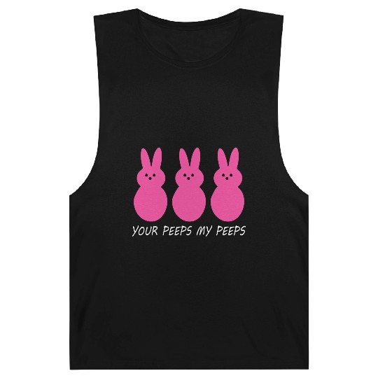 Easter Bunny Peeps Dab Dabbing Barnard Tanks