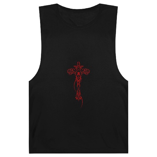 Cyber Crucifix Awesome Cybersigilism For Geometric Barnard Tanks