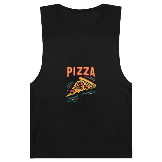 Pizza is my Love Language Barnard Tanks