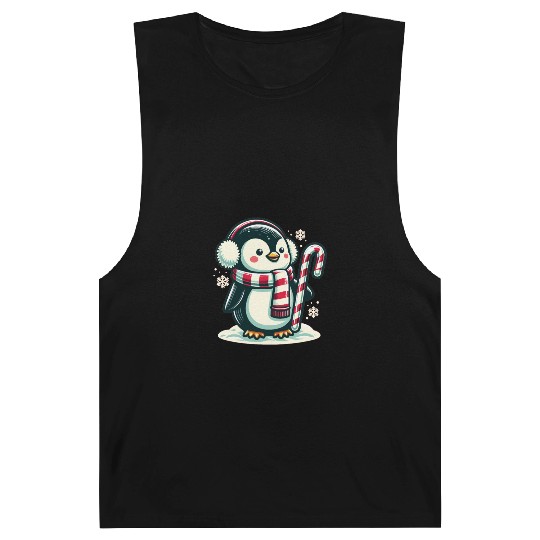 Penguin Christmas Animals Cute Penguins Barnard Tanks