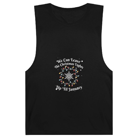 Holiday Cheer Christmas Light Message Barnard Tanks