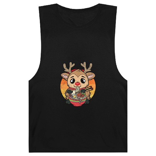 REINDEER EATING RAMEN Barnard Tanks