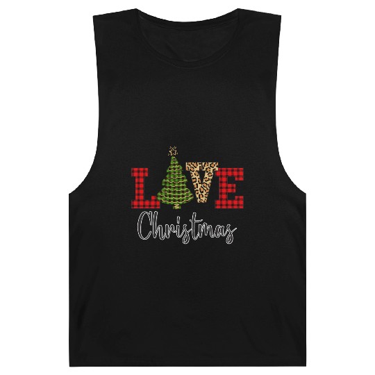 Green Buffalo Plaid Christmas Tree Barnard Tanks
