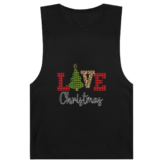 Green Buffalo Plaid Christmas Tree Barnard Tanks