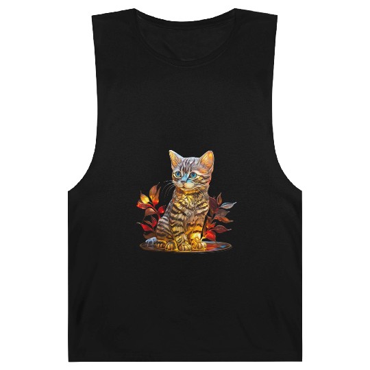 Stained Glass American Shorthair kitten Barnard Tanks