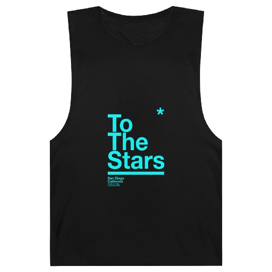 To The Stars Light Blue Barnard Tanks
