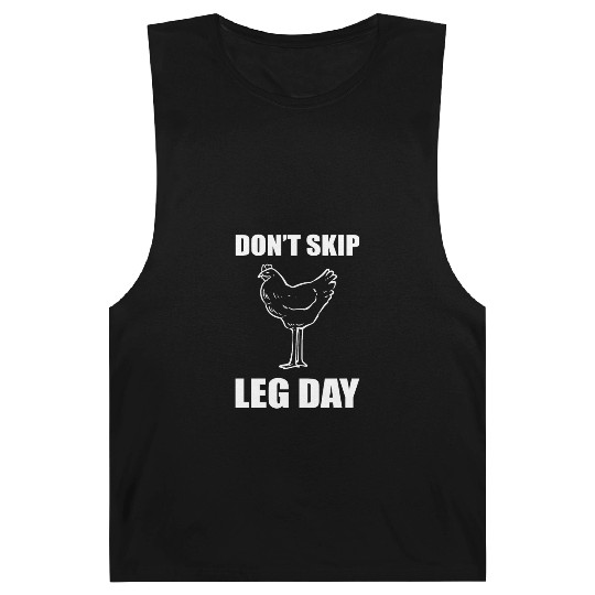 Don't Skip Leg Day Gym-goer Barnard Tanks