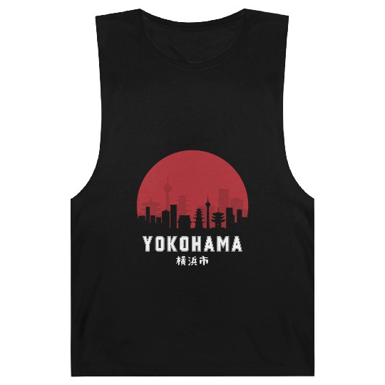 Yokohama Typography Barnard Tanks - Urban Statement