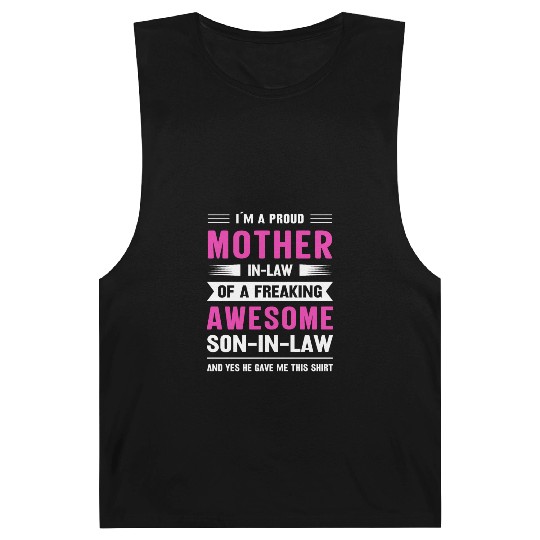 Mothers day mom son-in-law Barnard Tanks