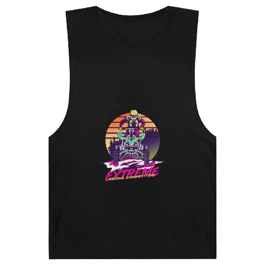 Neon Racer at Sunset Barnard Tanks