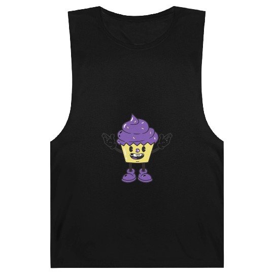 purple ice cream cup design Barnard Tanks
