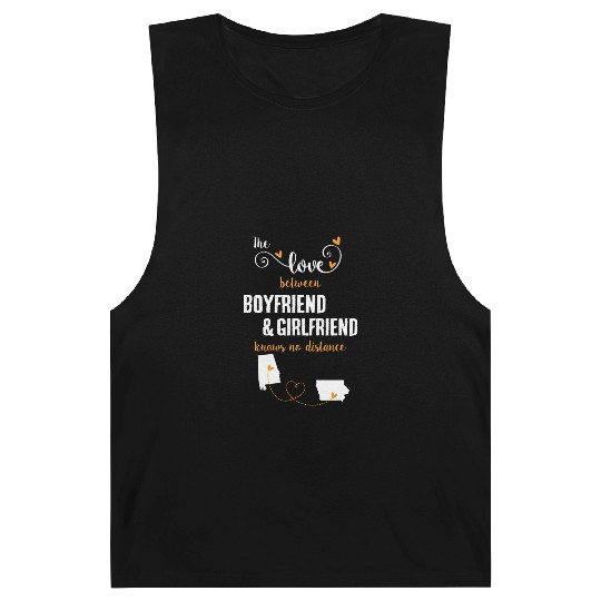 Love Between BF And GF Albm To Iowa Gift Barnard Tanks