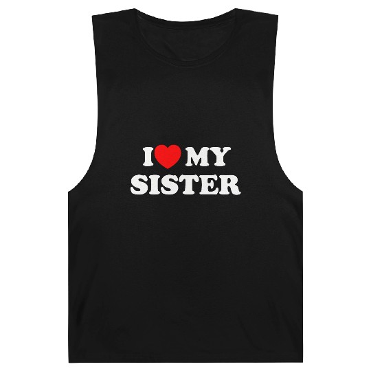 I love my sister Barnard Tanks