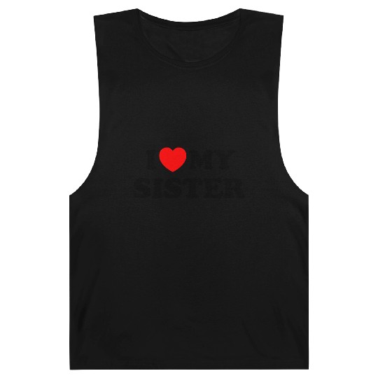 I love my sister Barnard Tanks