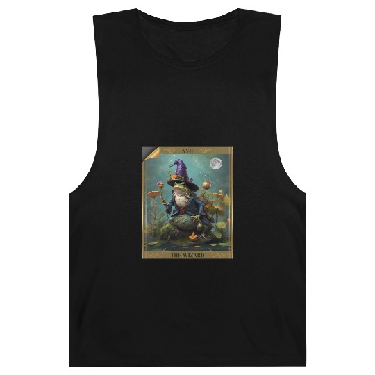 he Wizard Comfort Colors Oversized Barnard Tanks, Frog Ta