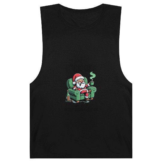Funny Christmas F*ck Off Merry Christmas Barnard Tanks