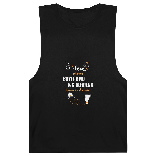 Love Between BF And GF Alaska To Vermont Gift Barnard Tanks
