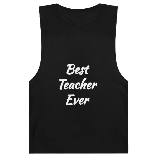 Cool Gift idea - Best Teacher Ever Barnard Tanks