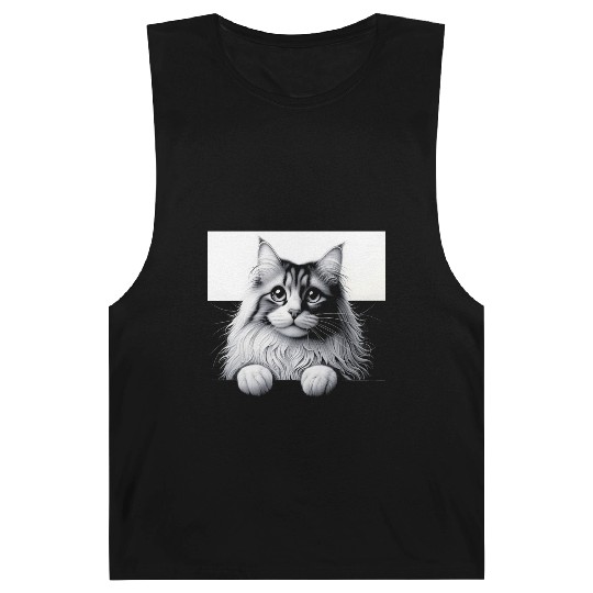 More Treats persian 1- Cute realistic cat drawing Barnard Tanks