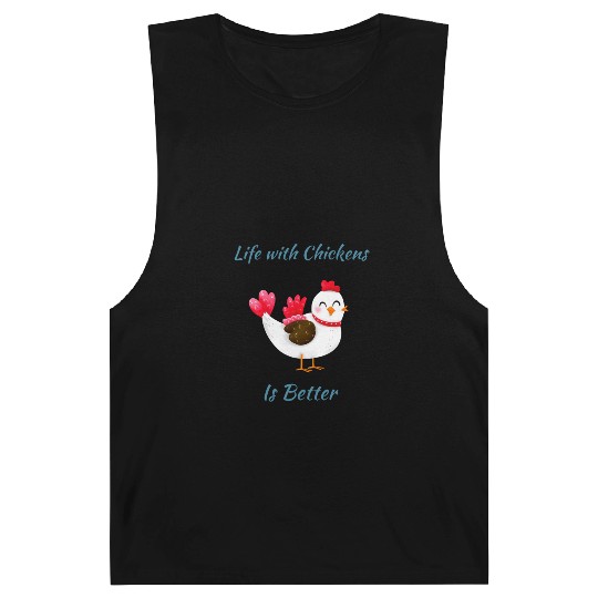 Life with Chickens is Better Barnard Tanks