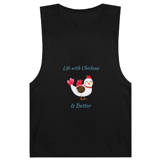 Life with Chickens is Better Barnard Tanks