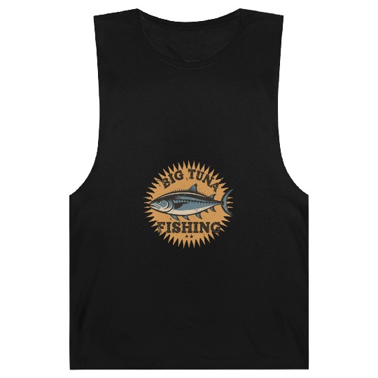 Big Tuna Fishing Vintage Design Barnard Tanks