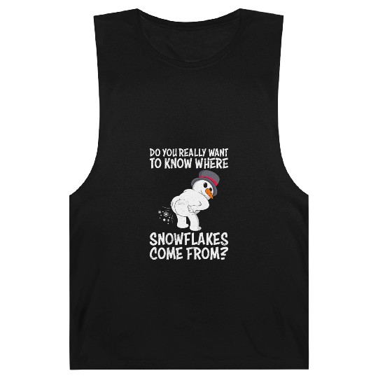 Snowman Do you Wanna Know Where Snowflakes from Barnard Tanks