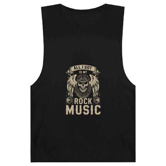 Rock Band Guitar Barnard Tanks