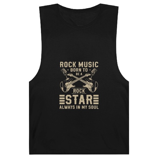 Rock Hard Rock Guitar Rockabilly Barnard Tanks