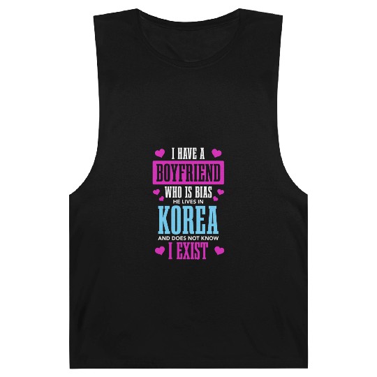 K-Pop Fan Gift Korean Pop Music Barnard Tanks