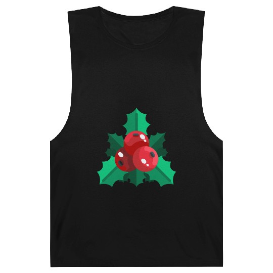 mistletoe christmas Barnard Tanks