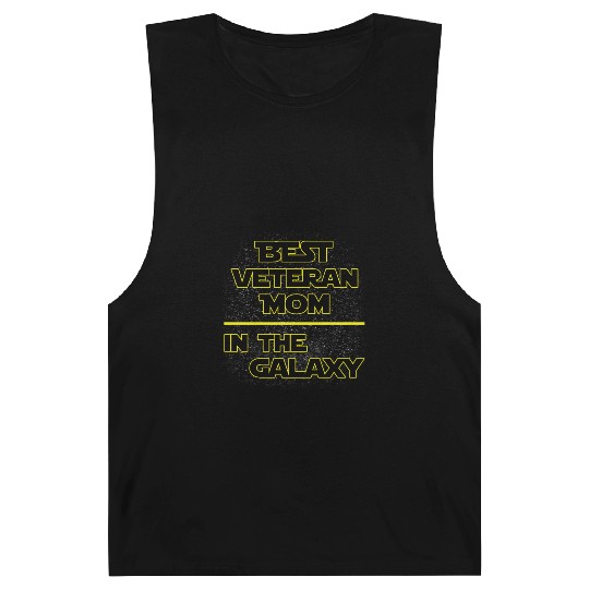 Best Veteran Mom In The Galaxy Mother's Day Gift Barnard Tanks