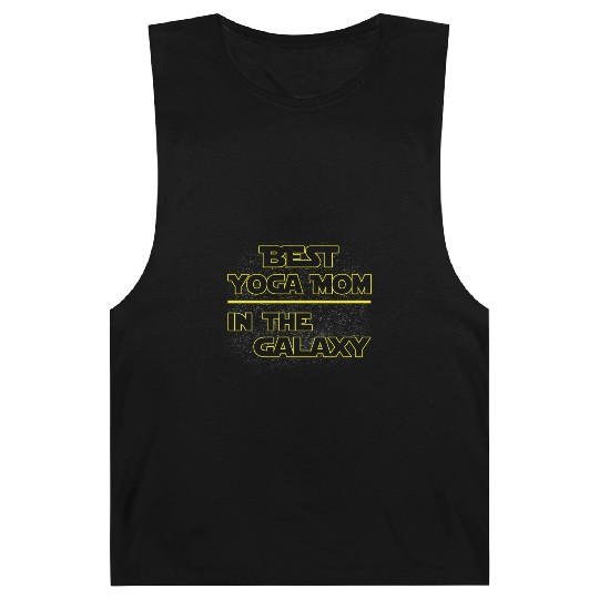 Best Yoga Mom In The Galaxy Mother's Day Gift Barnard Tanks