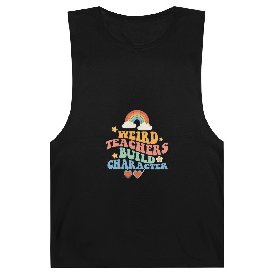 Weird Teachers Build Character Groovy School Barnard Tanks