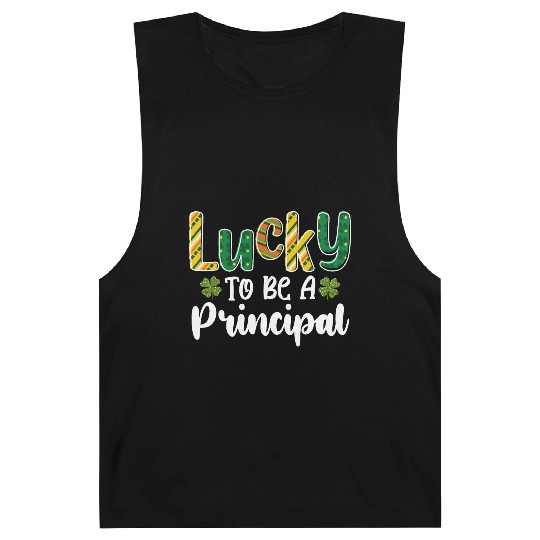 Lucky To Be A Principal School St Patrick's Day Barnard Tanks