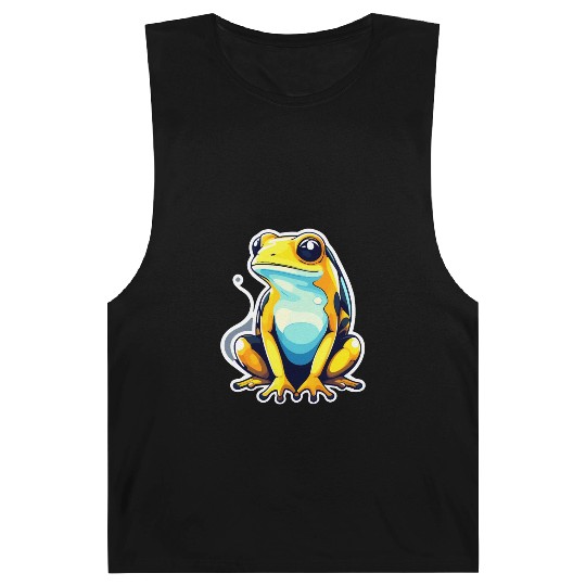 Golden Poison Frog Illustration Barnard Tanks