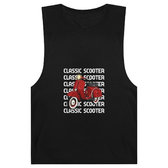 Vespa Classic Scooter Barnard Tanks