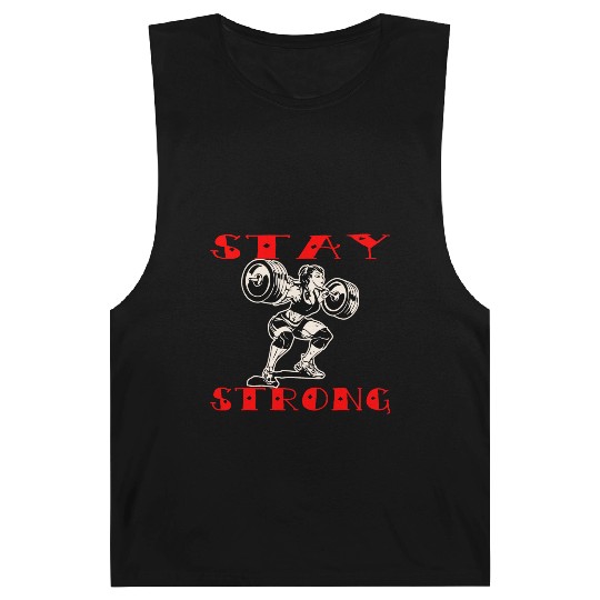 Stay Strong Him Her ©WhiteTigerLLC.Com LIKE US Barnard Tanks