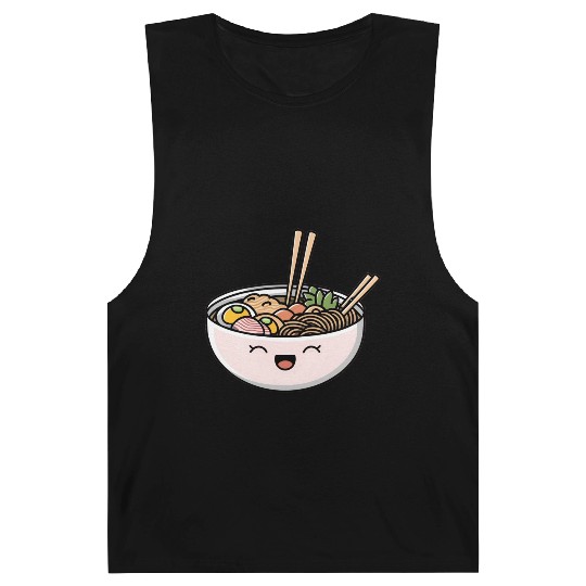 Cute Bawl Of Ramen Barnard Tanks