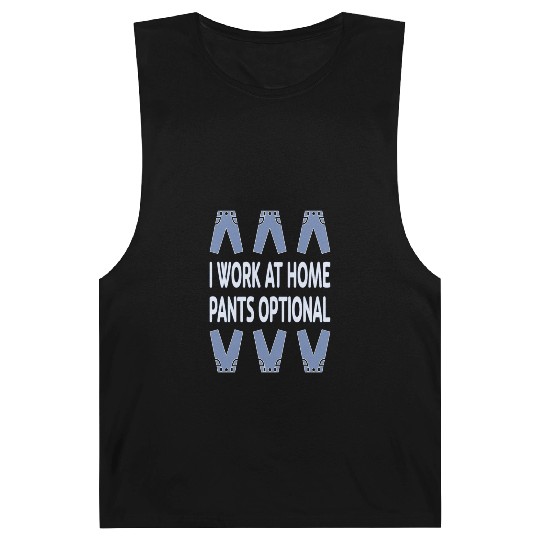 Home Worker, Pants Optional Barnard Tanks