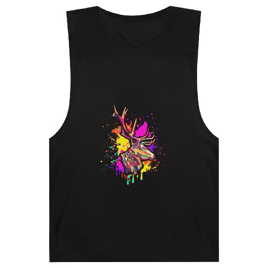 Colorful Deer Barnard Tanks