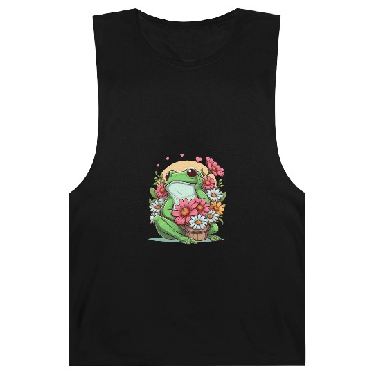 Frog flowers sunset Barnard Tanks