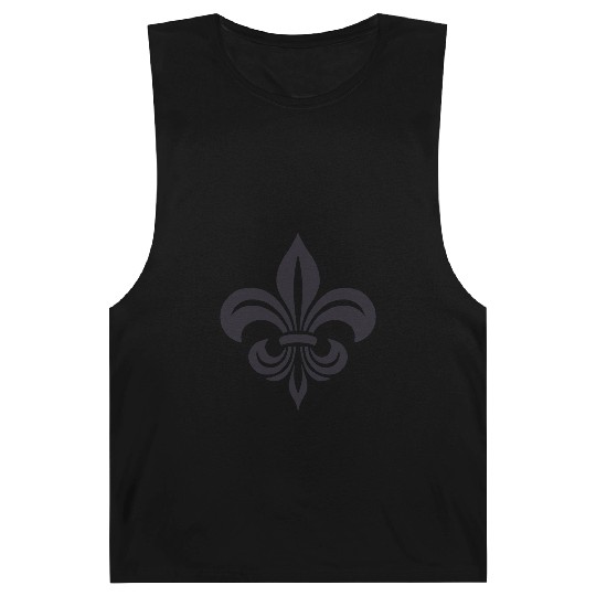 Simple French lily Design Barnard Tanks