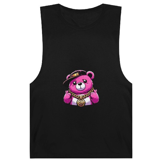 Hip-Hop Honeys: Bling Bear Edition Barnard Tanks