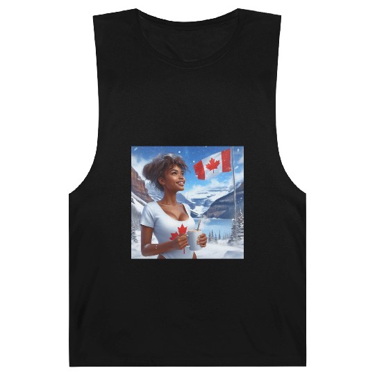 Canadian Winter Snow in Banff Canada Barnard Tanks