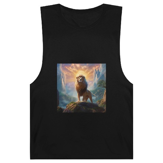 Celestial Lion King Art Print 144 Starseed Barnard Tanks