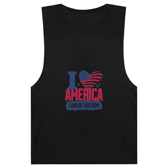 Clothing Apparel Barnard Tanks i love america