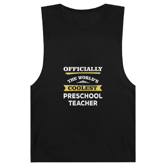 The World's Coolest Preschool Teacher Barnard Tanks
