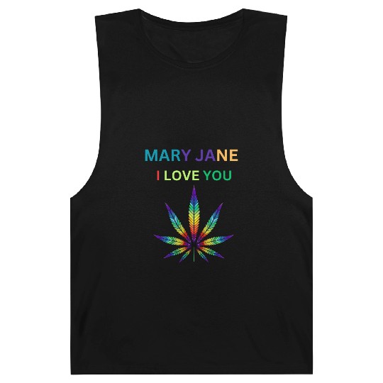 MARY JANE, Marijuana lover, Cannabis Barnard Tanks