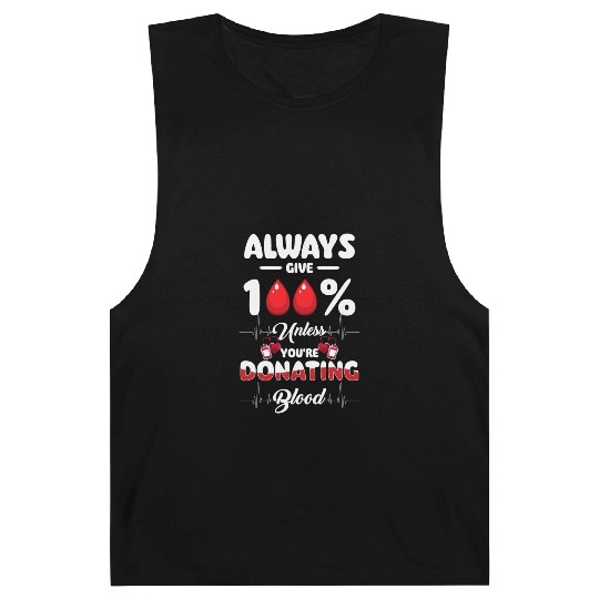 Blood Donation Thank You Savior Barnard Tanks